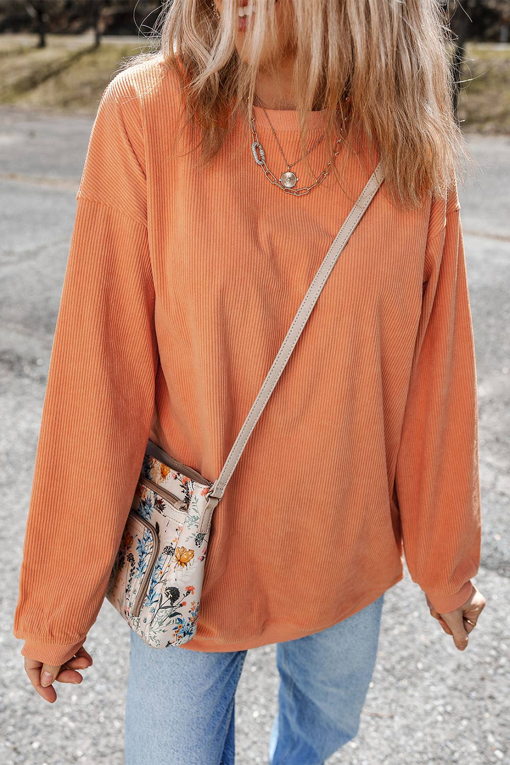 Jolene Corded Sweatshirt