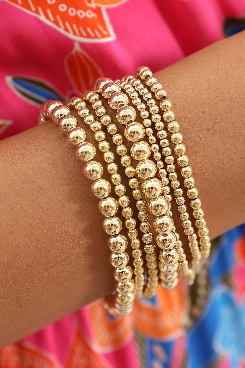 LDC 7pcs/Set Beaded Bracelet Set