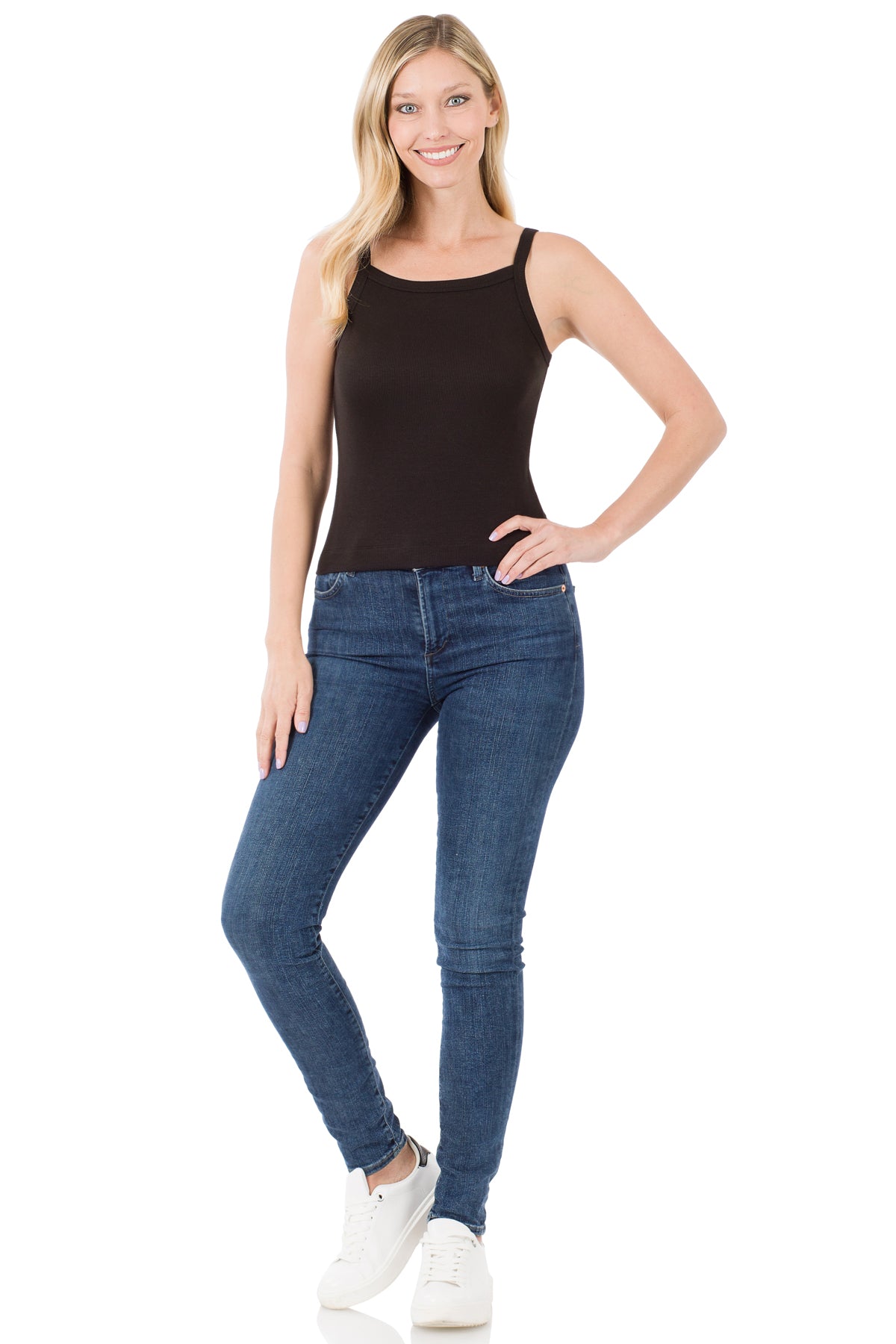 Zenana Ribbed Soft Rayon Cami