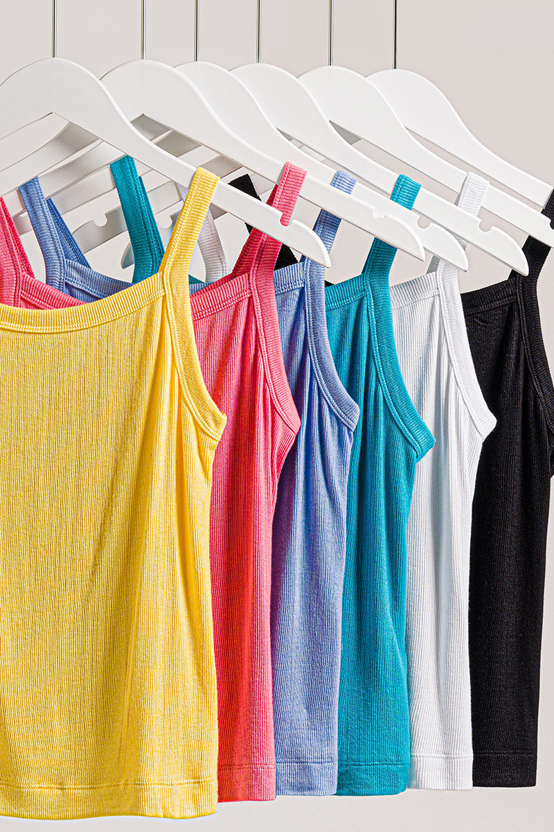Zenana Ribbed Soft Rayon Cami