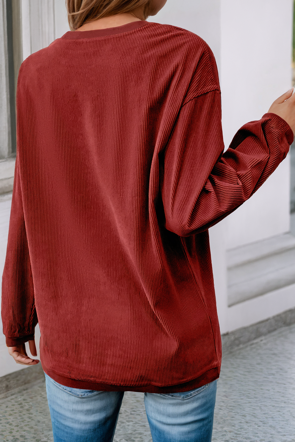 JOLENE Corded Sweatshirt