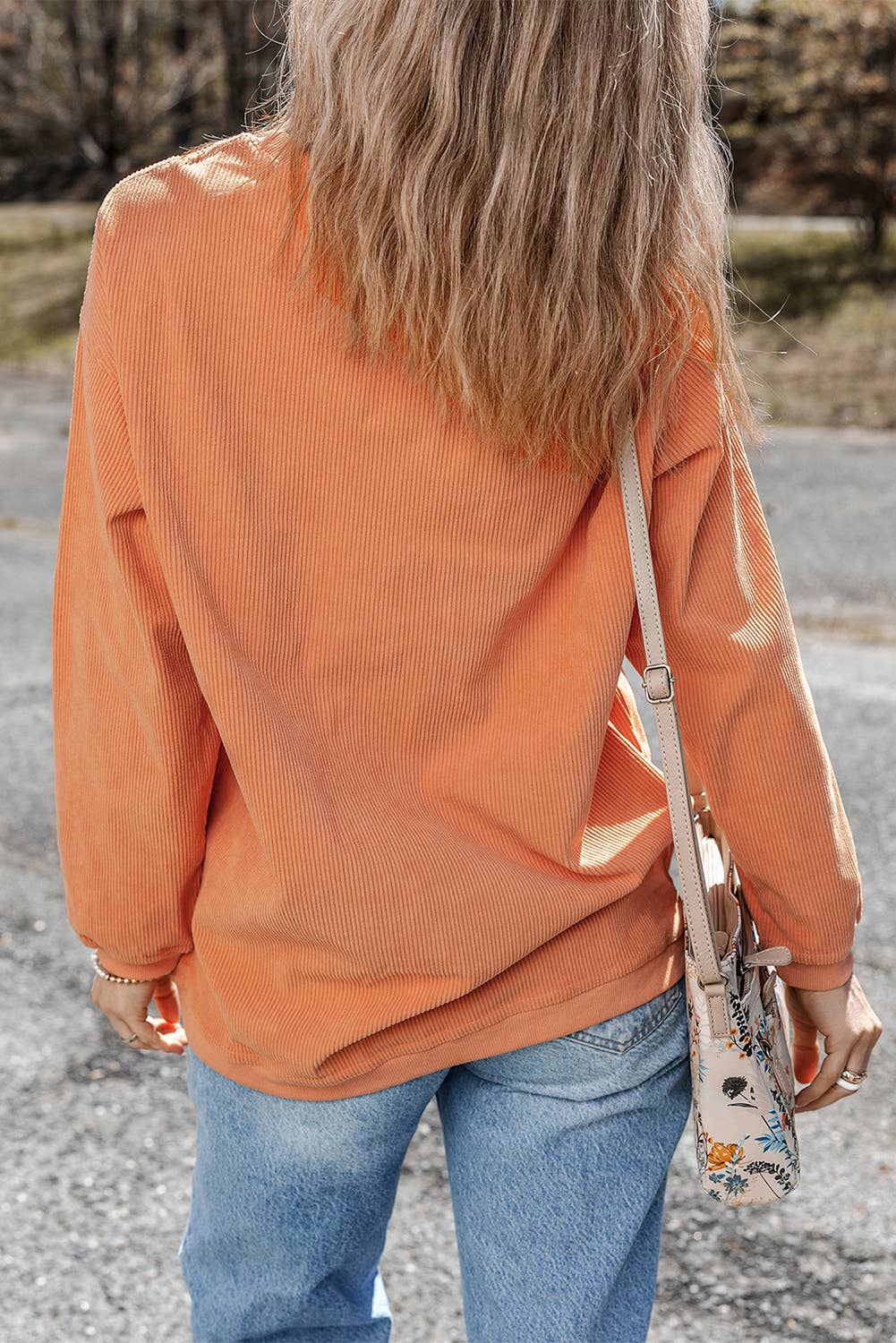 Jolene Corded Sweatshirt