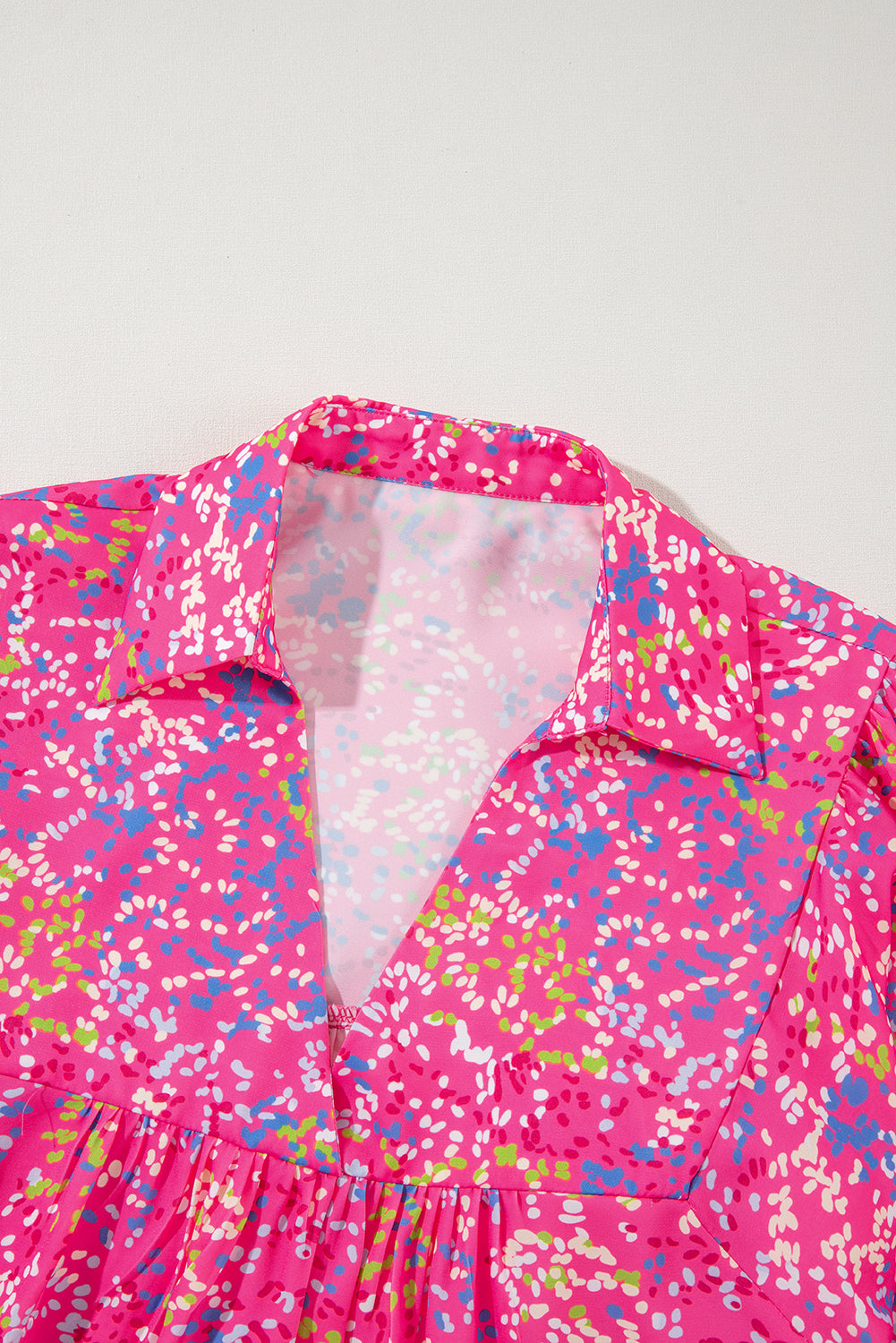 Bonbon Loose Fit Babydoll Blouse