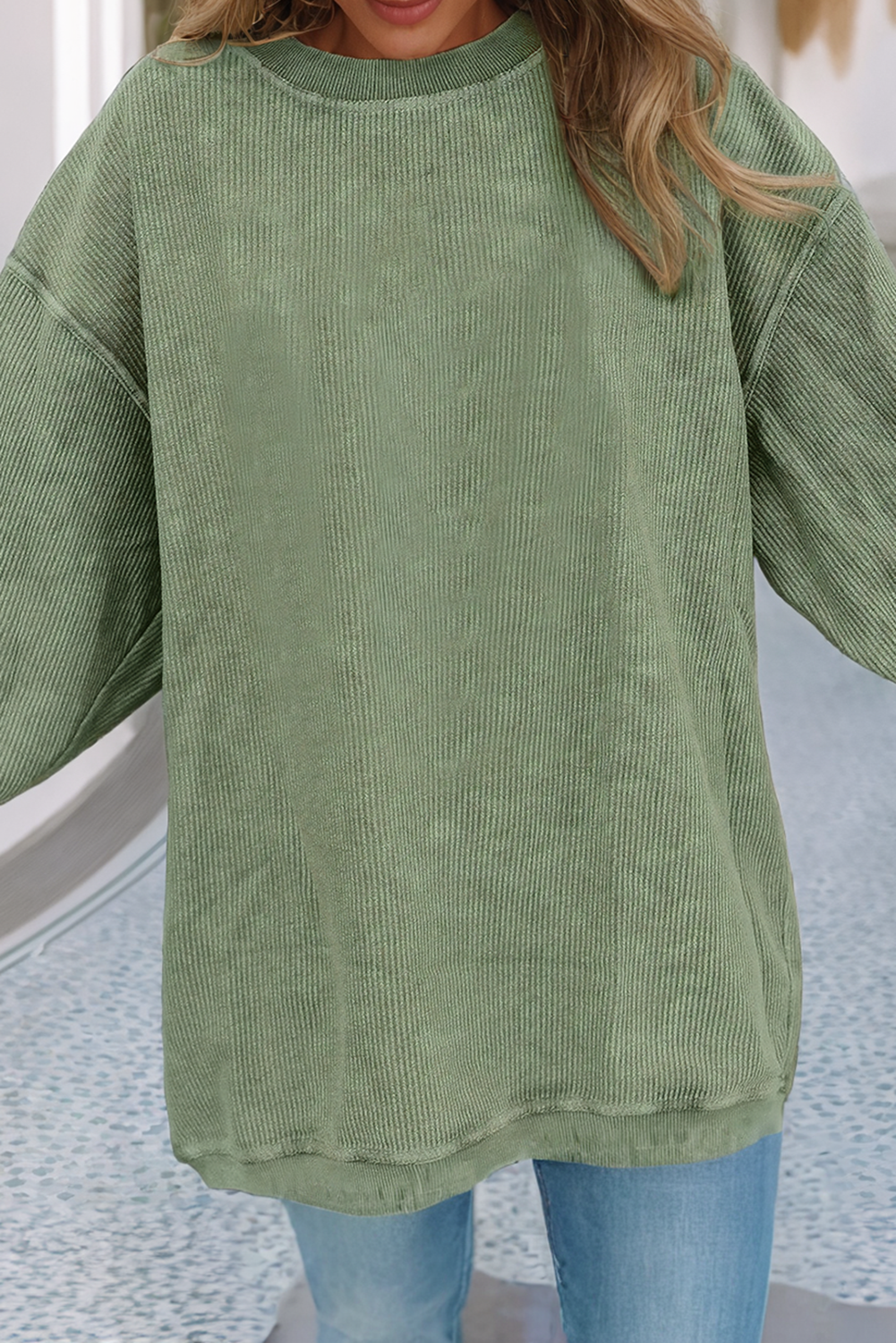 JOLENE Corded Sweatshirt