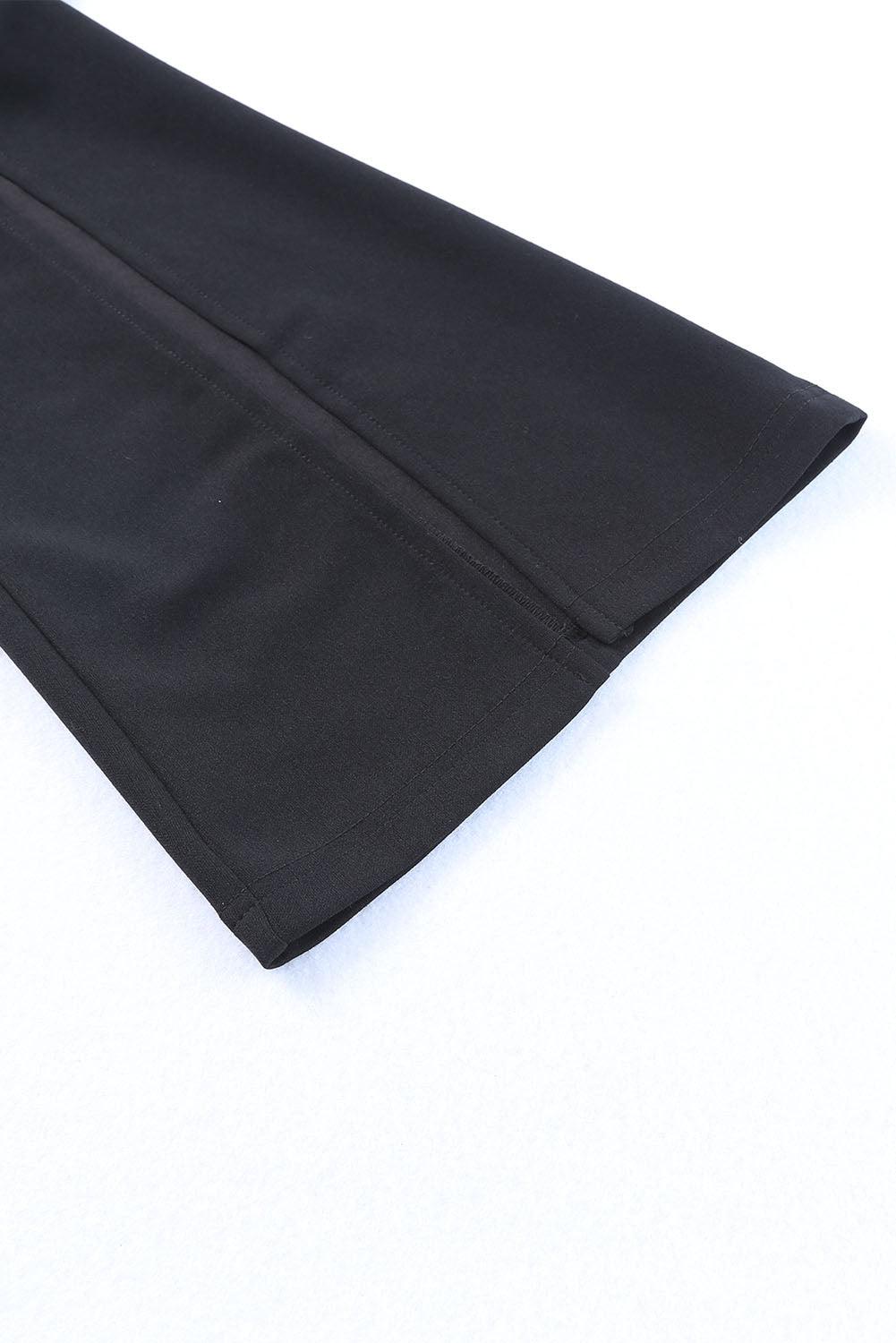 Heather Split Hem High Waist Pants