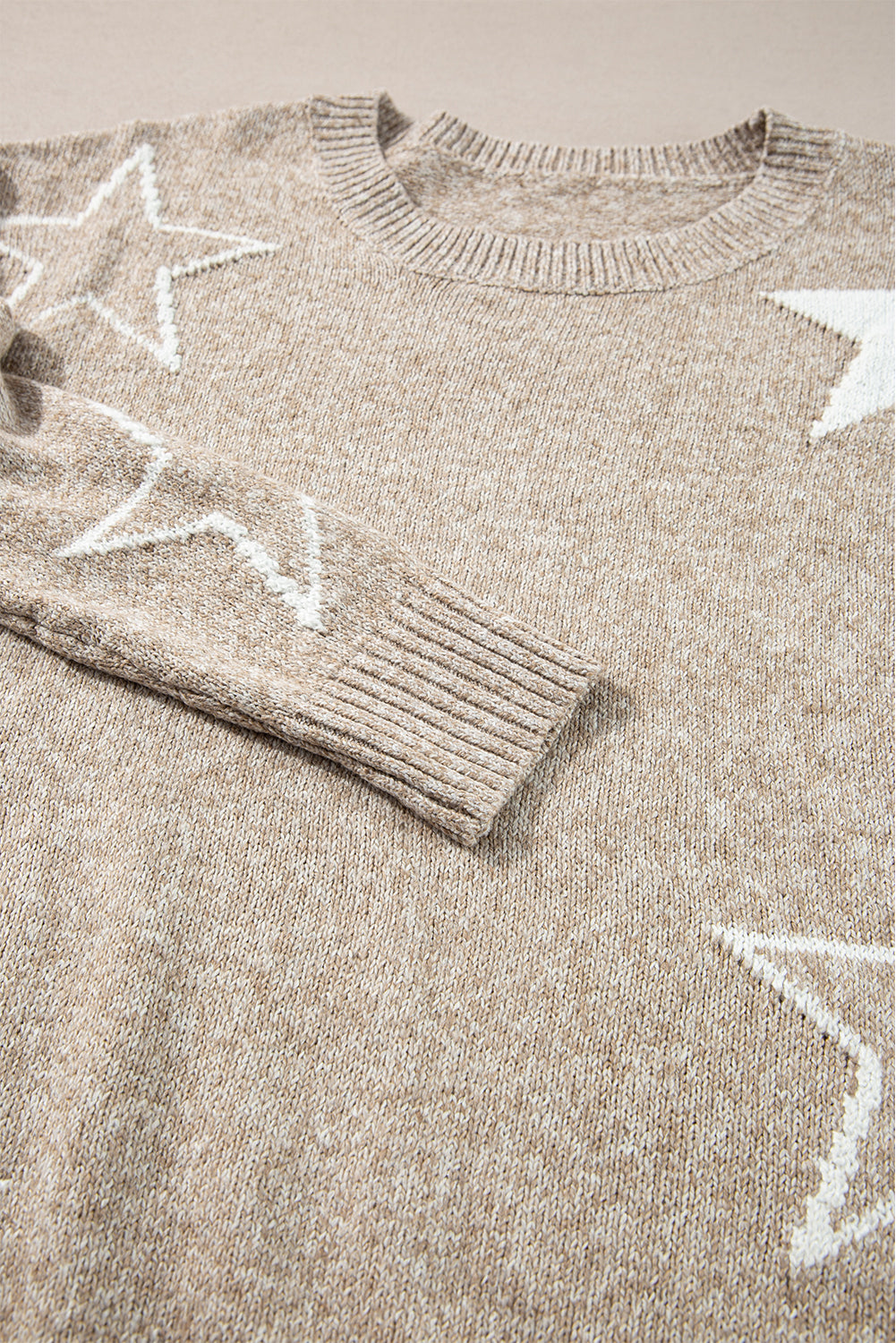 Baby I’m A Star Drop Shoulder Knit Sweater