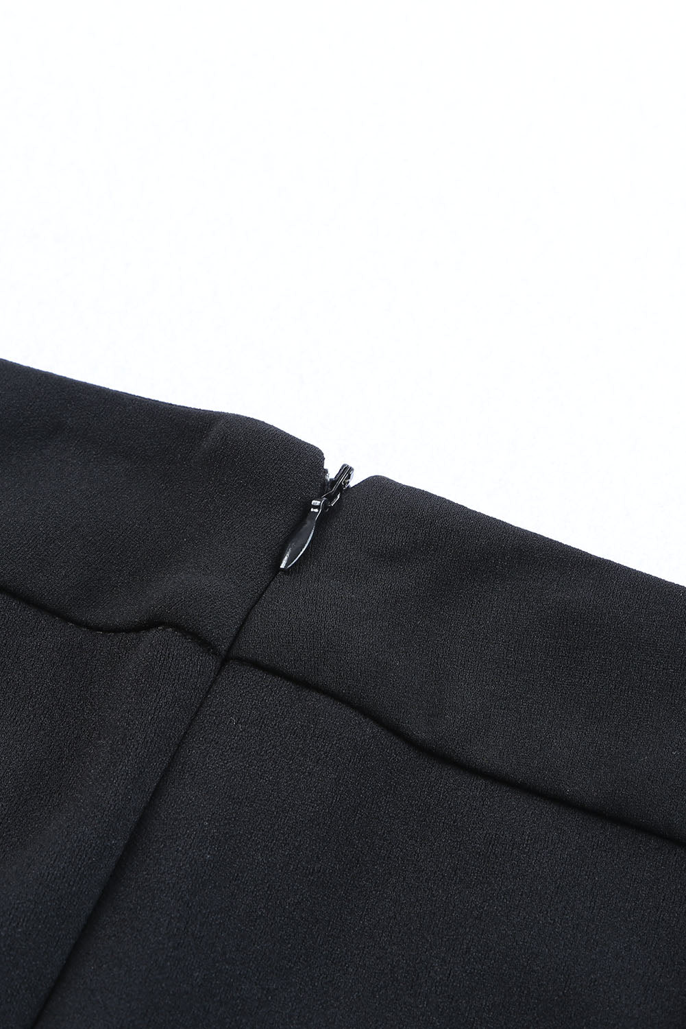 Heather Split Hem High Waist Pants