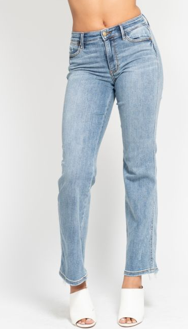 Judy Blue Mr Yoke Cell Phone Pocket Dad Jeans