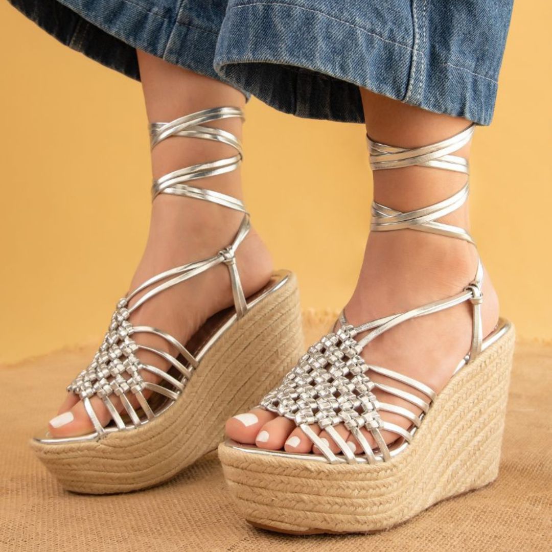 Attina Strappy Wedges