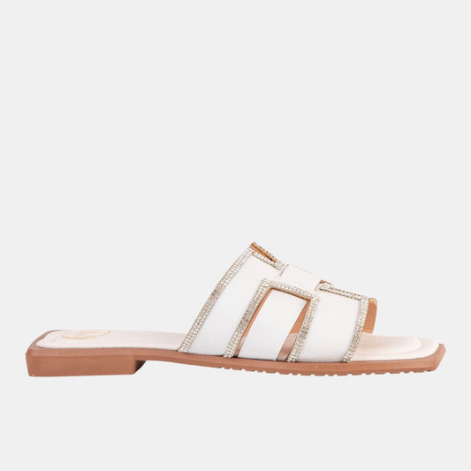 Bobbie 8 Weaver Flat Sandal