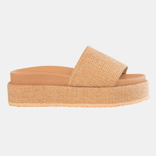 Maria Platform Slide Sandals