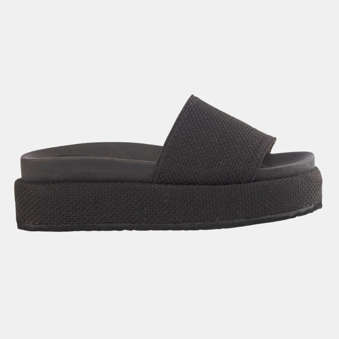 Maria Platform Slide Sandals