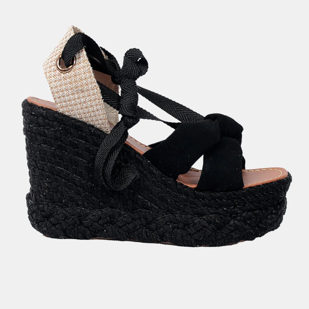 Becca 3 Strappy Wedge Heels