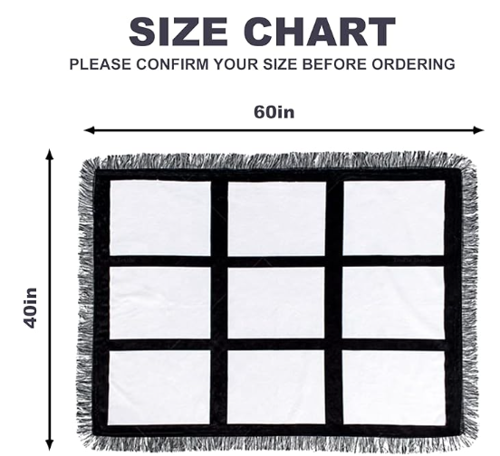 9 Panel Photo Blanket